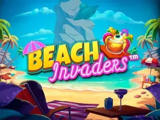Beach Invaders game cover